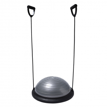 Полусфера балансировочная UNIX Fit Bosu с эспандерами, 46 см - 2