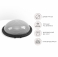 Полусфера балансировочная UNIX Fit Bosu с эспандерами, 46 см - 4