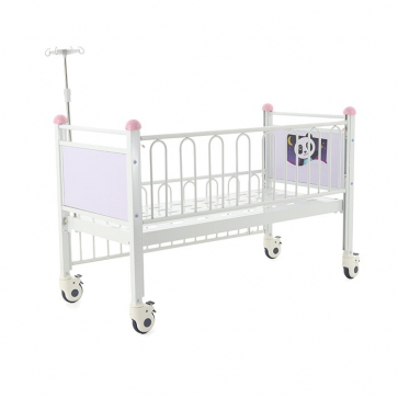 Кровать детская 1-секционная неподвижная Med-Mos Тип 3 вариант 3.1 DM-0124S-01 (белый) ТУ 32.50.30-21-98238288-2020 с матрасом - 1