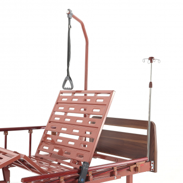 Кровать электрическая DB-7 (МЕ-2028Д-00) ЛДСП (коричневый) с матрасом - 10